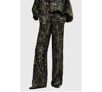 AllSaints Charli Trouser Jinx Golden Brown Taglia: 10 | Pantaloni a zampa di elefante Outlet | Donna | Marrone