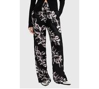 AllSaints Charli Trouser Monica Black Taglia: 2 | Pantaloni a zampa di elefante Outlet | Donna | Nero