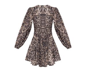 AllSaints - Chia Dress - - Dresses - Donna - Marrone - XS
