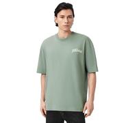 AllSaints Cravatta Odyssey SS da Uomo, Verde Primavera, L
