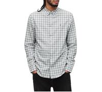 AllSaints Culto Ls Shirt Light Grey Marl Taglia: XS | Camicie Casual Outlet | Uomo | Grigio