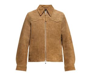 AllSaints - Dellcot Suede Jacket - - Jackets - Uomo - Marrone - M