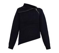 AllSaints - Dolcevita in lana Cleo - - Knitwear - Donna - Blu - L