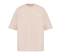 AllSaints Emblem SS Crew da Uomo, Sunbaked Pink, M