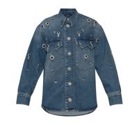 AllSaints - Enna Denim Shirt - - Jackets - Donna - Blu - S