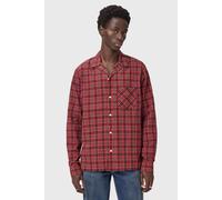 AllSaints Felix Ls Shirt Claret Red Taglia: M | Camicie Casual Outlet | Uomo | Rosso