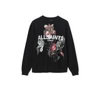 AllSaints Felpa 'ANIA ETTA' verde scuro / rosso scuro / nero / bianco Donna AllSaints L