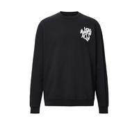 AllSaints - Orlando - Felpa girocollo nera-Nero M