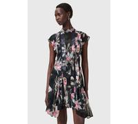 AllSaints Fleur Dress Adena Black Taglia: 8 | Abiti Mini Outlet | Donna | Nero