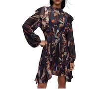 AllSaints Fleur Ls Tippi Dress Rust Brown Taglia: 34 | Abiti Mini Outlet | Donna | Marrone