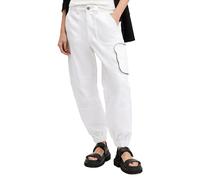 AllSaints Florence Cargo Joggr Chalk White Taglia: 2 | Pantaloni cargo Outlet | Donna | Bianco