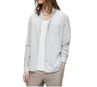 AllSaints Formentera Ls Shirt Light Grey Taglia: XXL | Camicie Casual Outlet | Uomo | Grigio
