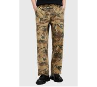 AllSaints Gaspar Trouser Camo Brown Taglia: Size 32 | Pantaloni sartoriali Outlet | Uomo | Marrone