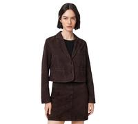 Allsaints Giacca APTON CAMOSCIO, Marrone Amaro, 44