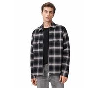 AllSaints Giacca uomo Bayo Sherpa, nero, Large