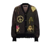 AllSaints - Emotive - Cardigan nero in maglia L