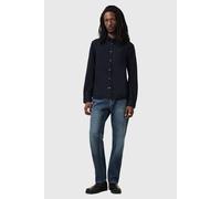 AllSaints Gleason Ls Shirt Blue Black Taglia: XS | Camicie Business Outlet | Uomo | Nero