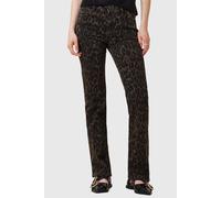 AllSaints Haldan Slim Bootcut Leppo Brown Taglia: W27 | Pantaloni da completo Outlet | Donna | Marrone