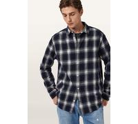 AllSaints Haven Check Ls Shirt Azzurra Blue Taglia: M | Camicie Business Outlet | Uomo | Blu