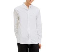 AllSaints Hawthorne Hawthorne - Camicia a Maniche Lunghe, da Uomo, Confezione da 1, Colore: Bianco, L