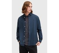 AllSaints Hawthorne Ls Shirt Garnet Blue Taglia: S | Camicie Business Outlet | Uomo | Blu