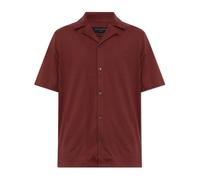 AllSaints - Hudson Relaxed Fit Ramskull Shirt - - Shirts - Uomo - Rosso - L