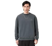 AllSaints Icon Crew da Uomo, Blu Acciaio Scuro, M