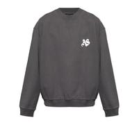 AllSaints - Icon Oversized Crew Neck Sweatshirt - - Sweatshirts & Hoodies - Uomo - Grigio - L