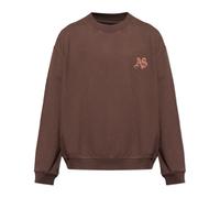 AllSaints - Icon Oversized Crew Neck Sweatshirt - - Sweatshirts & Hoodies - Uomo - Marrone - S
