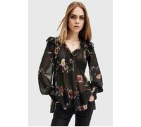 AllSaints Iryna Top Unity Black Taglia: 12 | Magliette intime Outlet | Donna | Nero