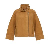 AllSaints, ,Jackets ,Donna ,Marrone ,L Rhodes Suede Jacket