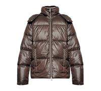 AllSaints, ,Jackets ,Uomo ,Marrone ,L Lupin Puffer Jacket