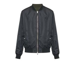 AllSaints, ,Jackets ,Uomo ,Nero ,S Bassett Reversible Ramskull Bomber Jacket