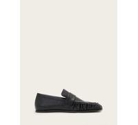 AllSaints Julie mocassini in pelle neri-Nero 36