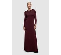 AllSaints Katlyn Ls Maxi Dress Winter Orchid Red Taglia: 10 | Maxi abiti Outlet | Donna | Magenta