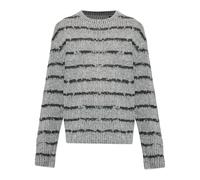 AllSaints, ,Knitwear ,Uomo ,Grigio ,L Maglione Girocollo Dissolved
