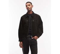 AllSaints - Korey - Giacca marrone con stampa leopardata e zip XL