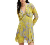 AllSaints Lini Inspiral Dress Zest Lime Green Taglia: 2 | Abiti Mini Outlet | Donna | Verde