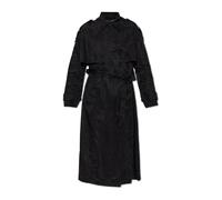 AllSaints - Linnie Lightweight Trench Coat - - Coats - Donna - Nero - XS