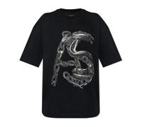 AllSaints - Linx Etta T-Shirt - - Tops - Donna - Nero - S