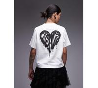 AllSaints - Lisa - T-shirt bianca-Bianco 46