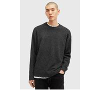 AllSaints Luka Crew Cinder Black Marl Taglia: XXL | Maglioni a maglia Outlet | Uomo | Nero