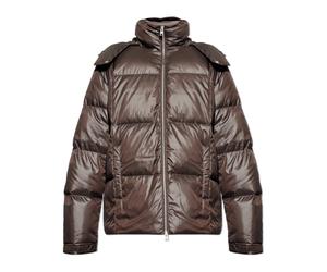 AllSaints - Lupin Puffer Jacket - - Jackets - Uomo - Marrone - L