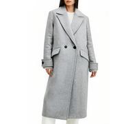 AllSaints Mabel Coat Ultimate Grey Taglia: 12 | Cappotti doppiopetto Outlet | Donna | Grigio