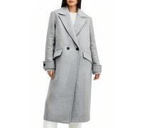AllSaints Mabel Coat Ultimate Grey Taglia: 8 | Cappotti doppiopetto Outlet | Donna | Grigio