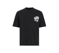AllSaints - Orlando - T-shirt nera con stampa sul retro-Nero XS