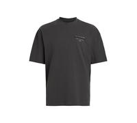 AllSaints Maglietta 'REDACT' nero / bianco Uomo AllSaints XL nero / bianco