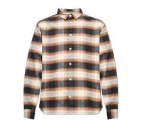 AllSaints - Mercy Checked Relaxed Fit Shirt - - Shirts - Uomo - Marrone - L