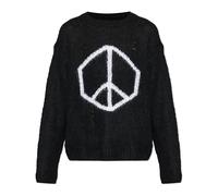 AllSaints - Message Oversized Wool Sweater - - Knitwear - Uomo - Nero - M