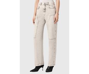 AllSaints Mia Sparkle Jean Snow Grey Taglia: W28 | Jeans straight fit Outlet | Donna | Grigio